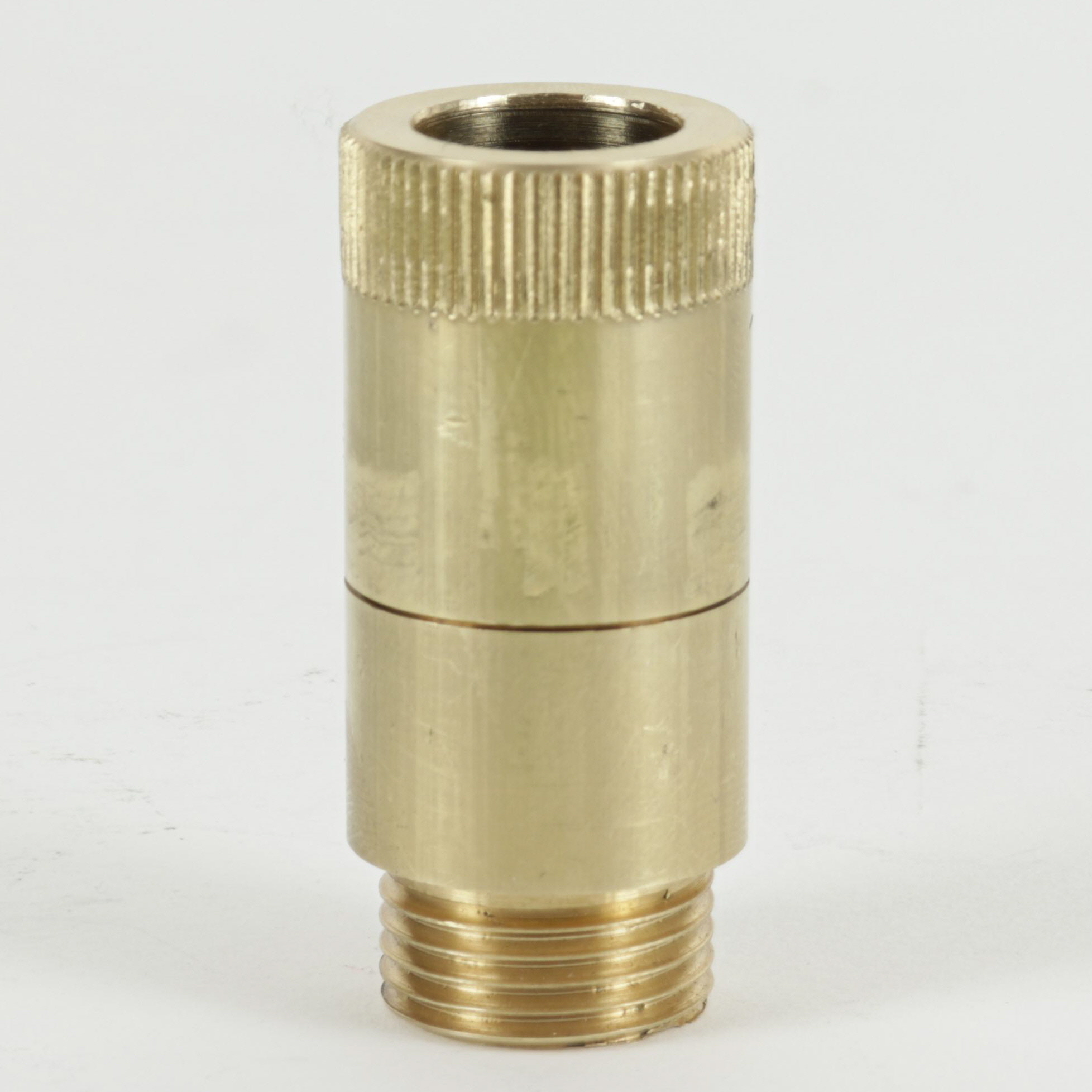 1/4ips Slip Telescopic Clutch with 3/8ips Male Thread - Unfinished Brass Questions & Answers