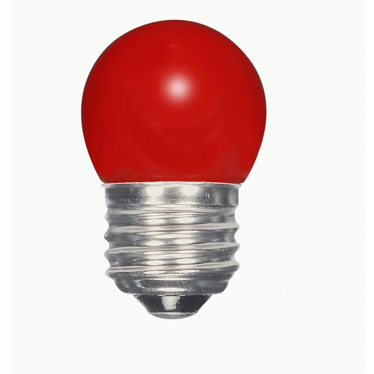 1.2 Watt LED; S11; Ceramic Red; Medium base; 120 Volt; Carded Questions & Answers