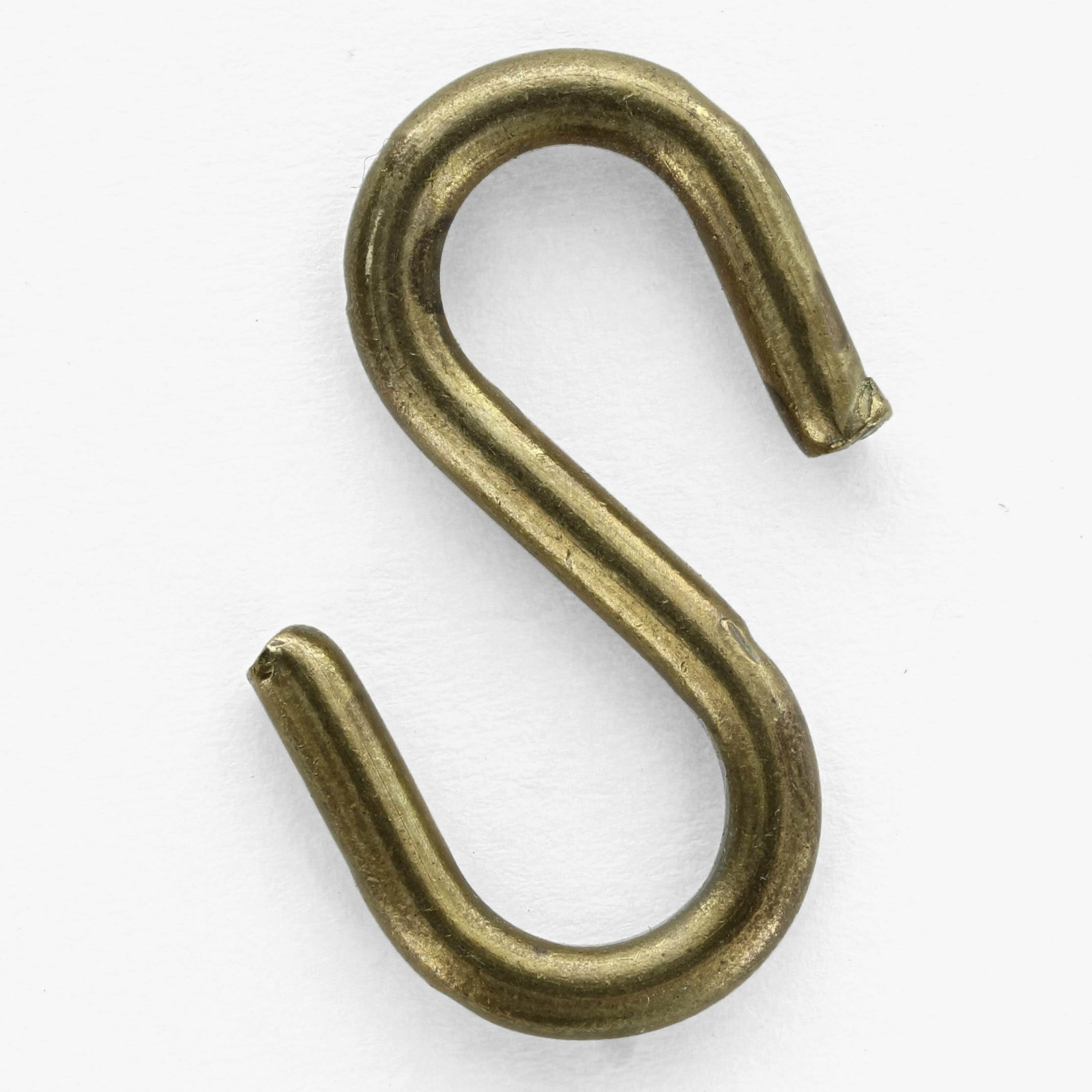 3/4in Solid Brass S Hook Chain Link - Unfinished Brass Questions & Answers