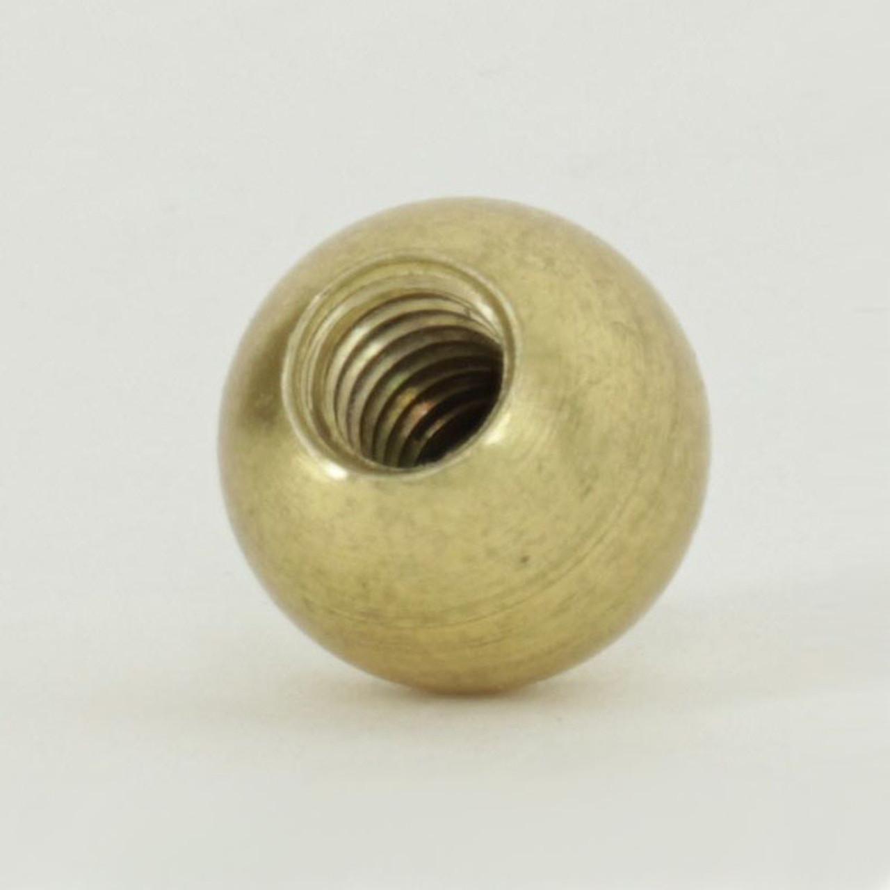 3/8in Diameter - 10/24 UNC Threaded Brass Ball - Unfinished Brass Questions & Answers