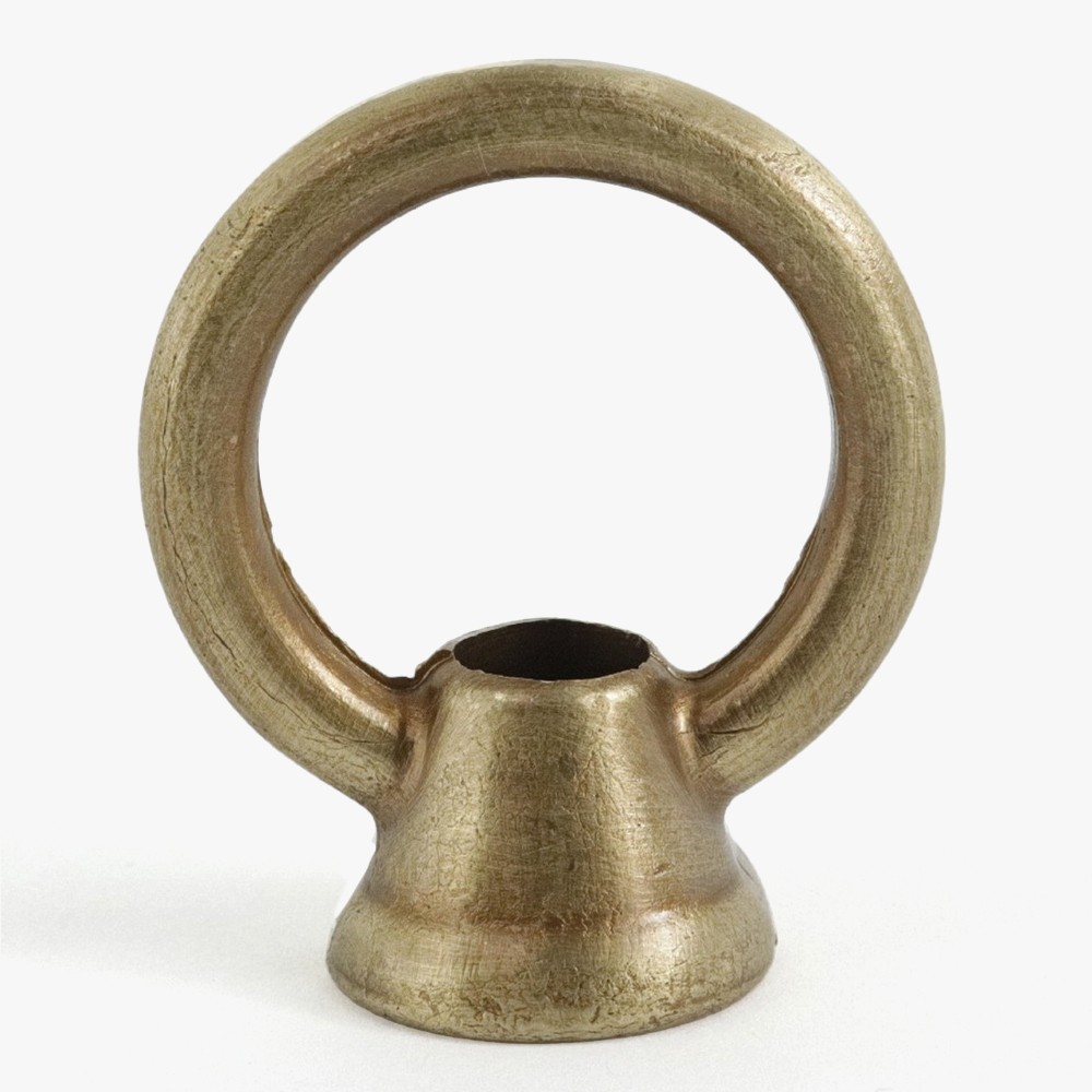 1/4ips - Female Threaded - Brass Colonial Loop with Wire Way - Antique Brass Questions & Answers