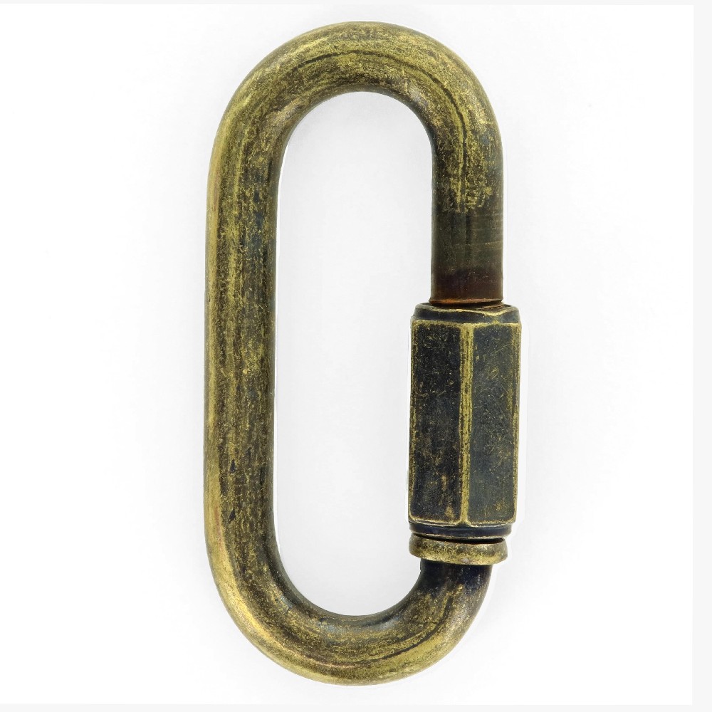 5/16in.(8mm)Thick Steel Quicklink - Antique Brass Finish Questions & Answers