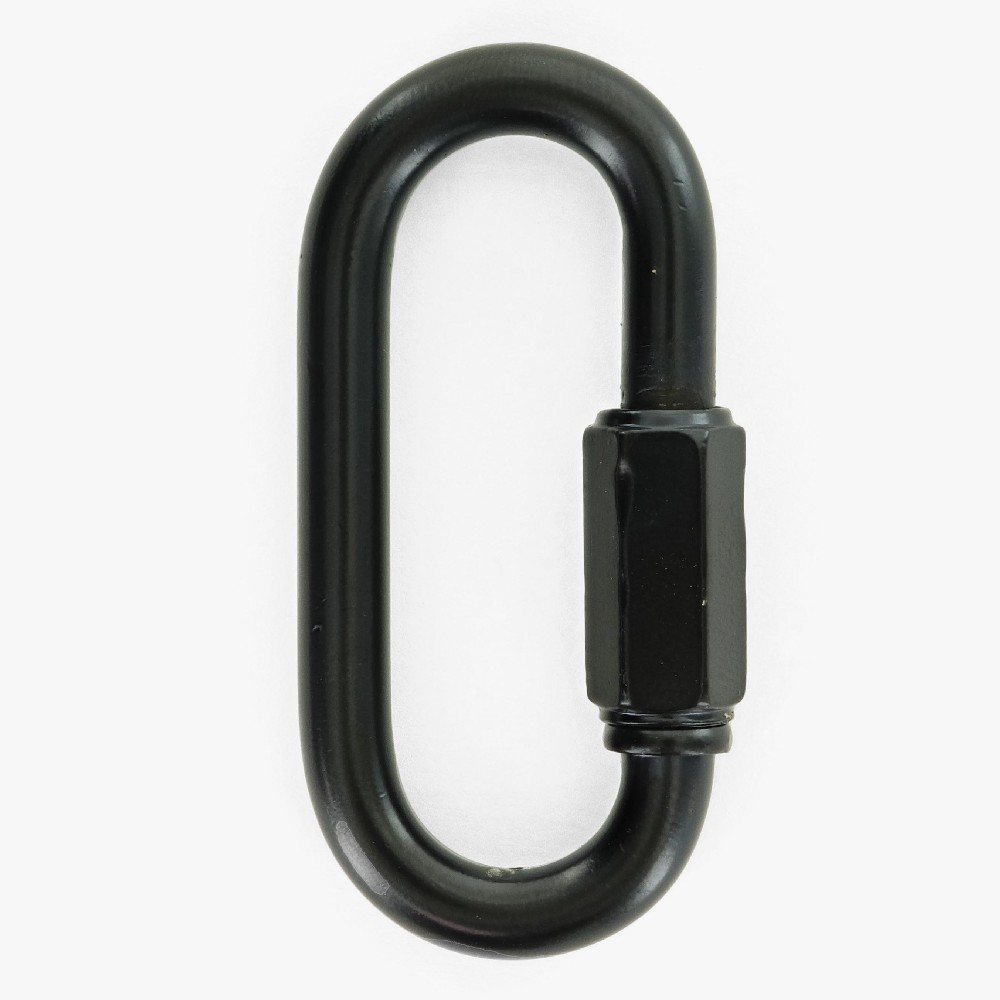 1/4in.(6mm)Thick Steel Quicklink - Black Finish Questions & Answers