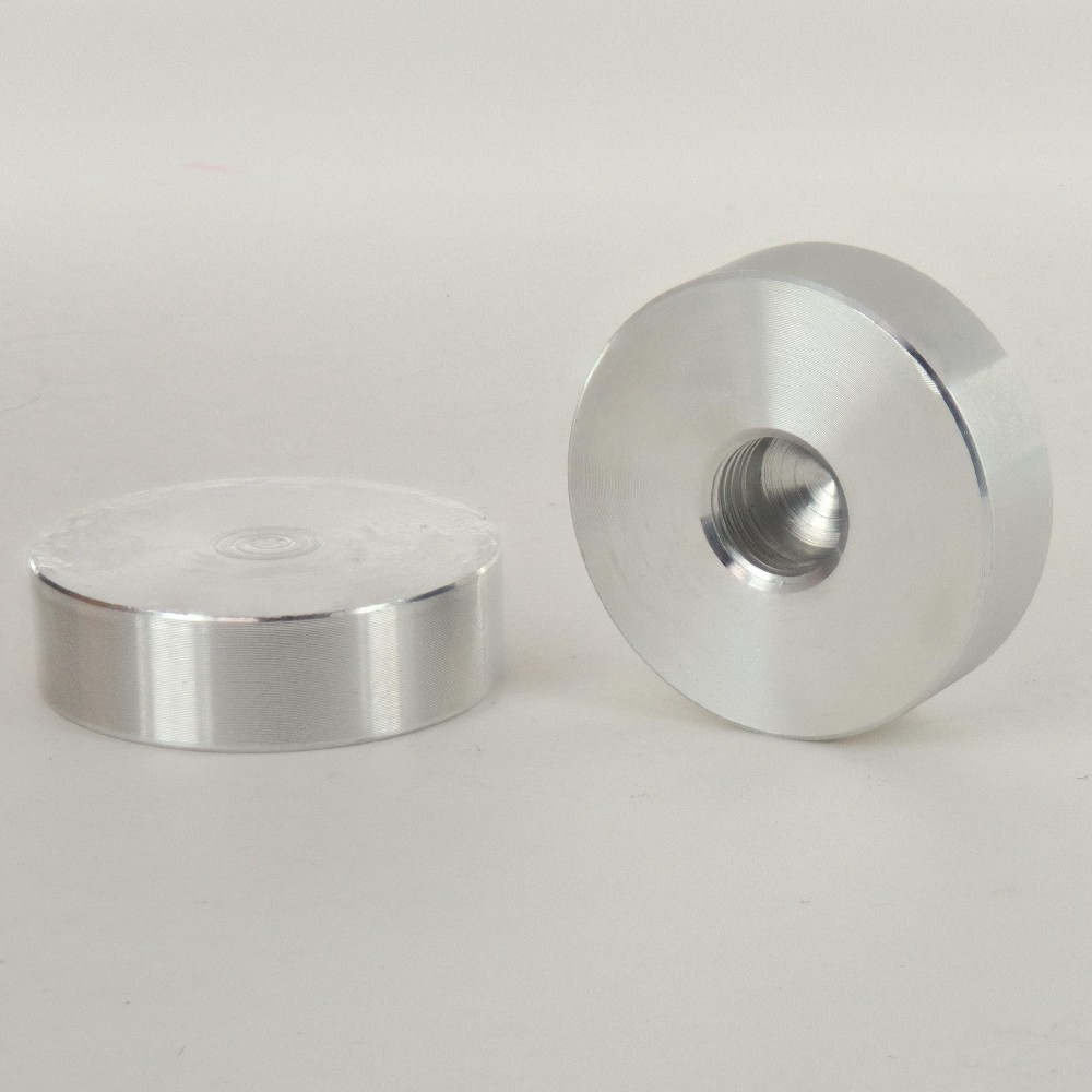 1/8ips - 1-1/4in X 3/8in - Disc Finial - Unfinished Aluminum Questions & Answers